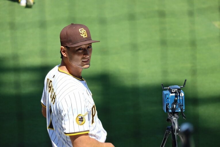 復帰登板まで慎重に調整するダルビッシュ　©Yuki Yamada