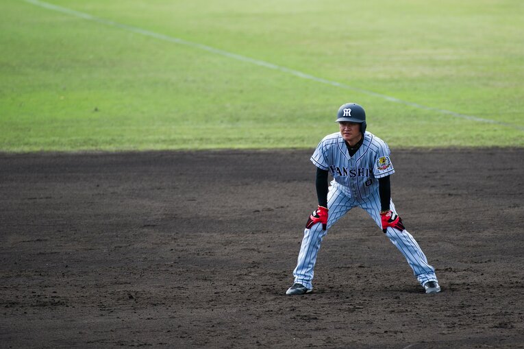 阪神時代の大和（2015年）©Nanae Suzuki 