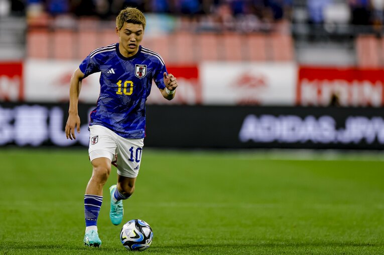 23年6月シリーズから背番号10を任された　©Kiichi Matsumoto