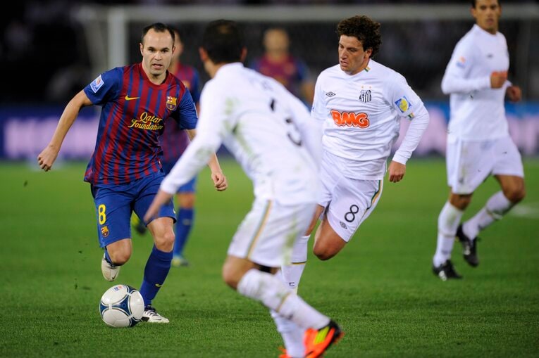 クラブW杯でのイニエスタ　©Takuya Sugiyama