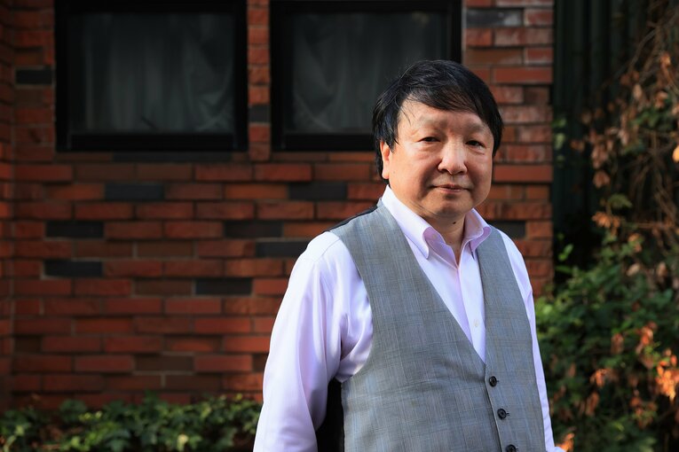 大橋ジムの大橋秀行会長　©Shigeki Yamamoto