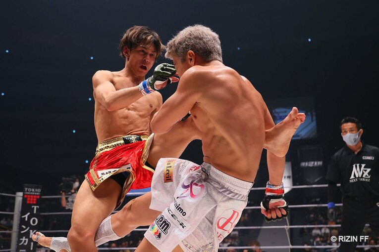 『RIZIN.37』YUSHI vs 覇留樹　©RIZIN FF