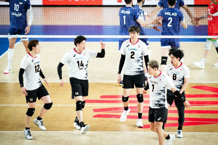 VNLイラン戦　©︎Volleyball Wrold