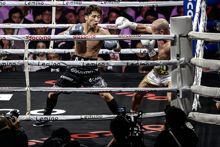 井上尚弥vs.TJ・ドヘニー。2024年9月3日、有明アリーナ　©Takuya Sugiyama