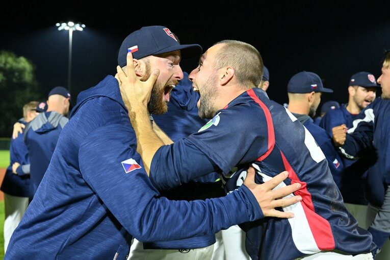 WBC予選を突破した際の歓喜　©Getty Images