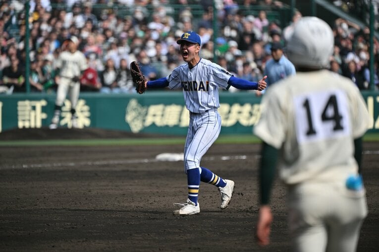 【2024年撮影】健大高崎が優勝の瞬間　©Hideki Sugiyama