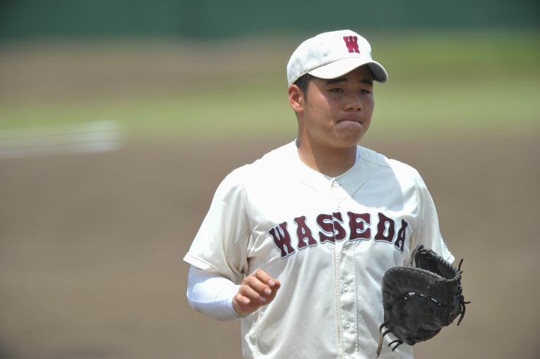 清宮幸太郎の早稲田実業3年時　©BUNGEISHUNJU