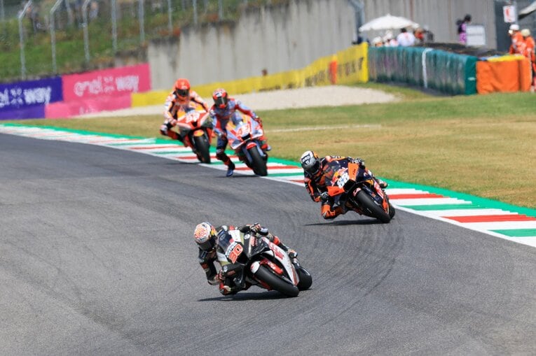 イタリアGPの中上貴晶　photograph by Satoshi Endo