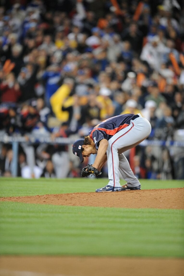 侍ジャパンのダルビッシュ　©Sports Graphic Number