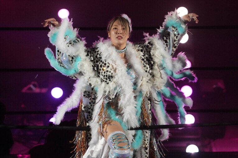 マリーゴールド・UN王者の桜井麻衣　©Masashi Hara