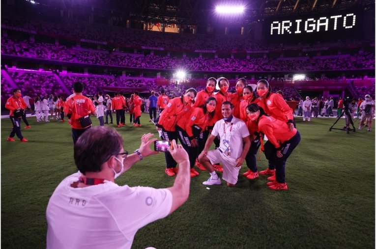 新着写真で振り返る東京五輪閉会式(27) ／ photograph by Getty Images