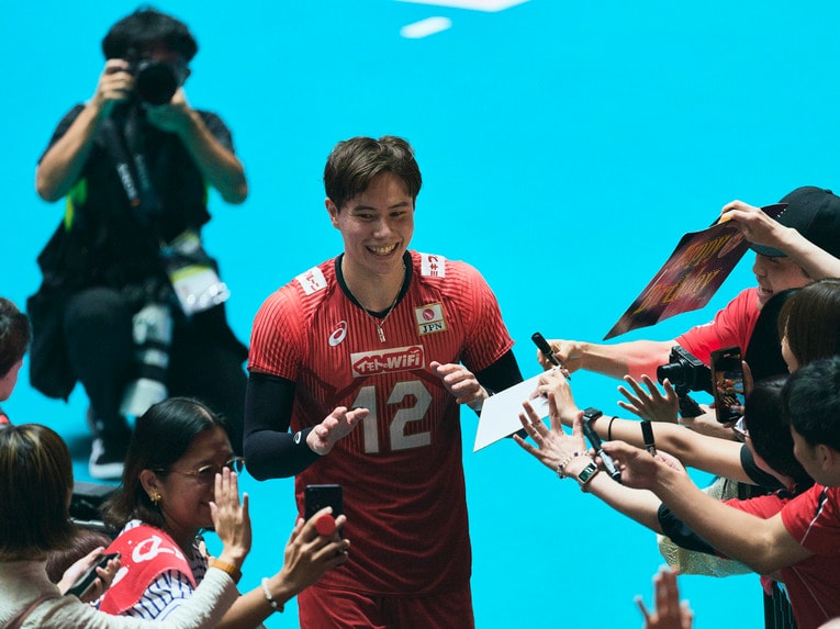 高橋藍　©︎Yuki Suenaga