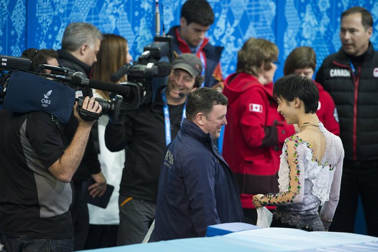 ソチ五輪、日の丸を背負った“奇跡の1枚”の前後の写真　©Asami Enomoto/JMPA