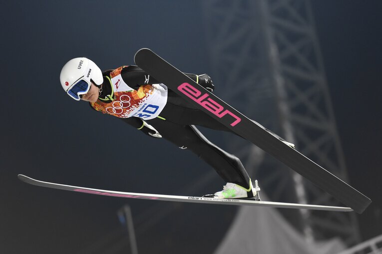 【高梨沙羅の軌跡】2014年、ソチ五輪（右にスワイプすると写真は続きます）　©JMPA