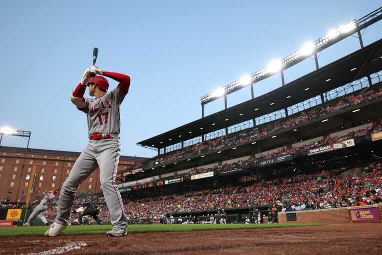 サイクル安打の期待を抱かせた5月15日のオリオールズ戦。敵地ボルティモアのファンも魅了した　©Getty Images