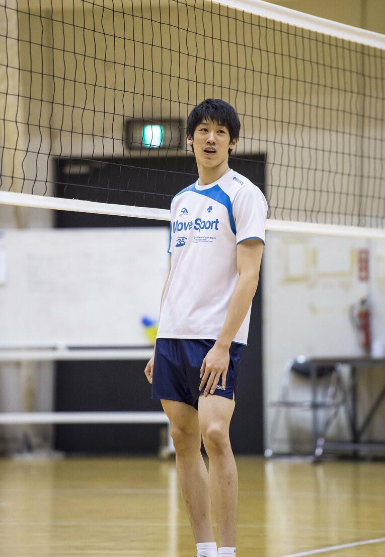 中央大学時代の練習風景（2015年）©Takuya Sugiyama