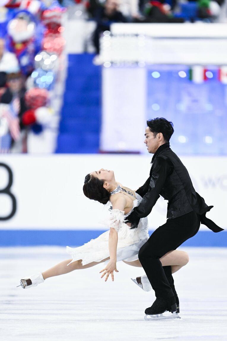 最後のコレオリフトを耐えきる　©Asami Enomoto