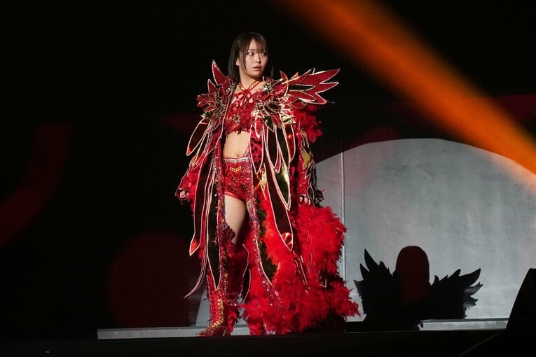 入場するSareee　©Essei Hara