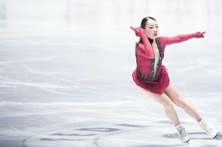 紀平梨花 ／ photograph by Asami Enomoto