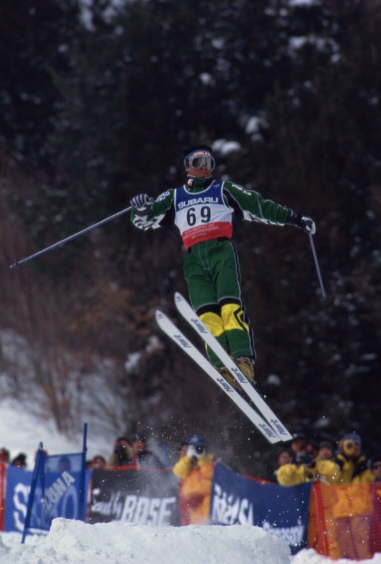 1997年2月フリースタイルスキー世界選手権　©︎Shinichi Yamada/AFLO