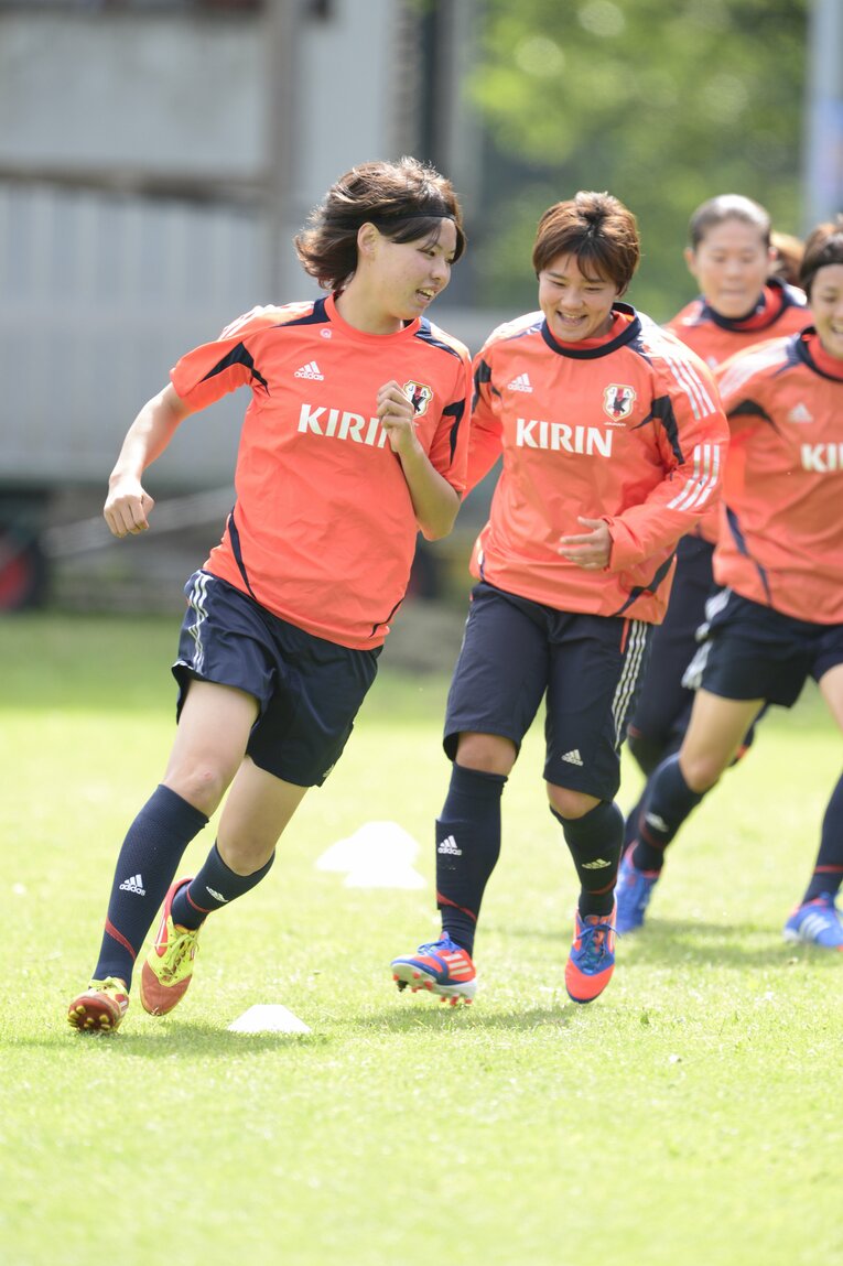 かつて恩師に「東大を目指せる」と言わしめたほど、秀才としても知られている熊谷紗希（2012年）©︎JMPA