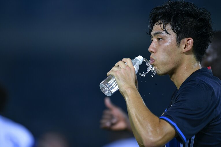 2017年ハイチ戦　©︎Takuya Sugiyama／JMPA