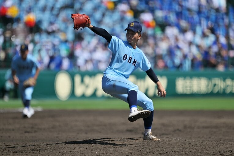 2番手・星野の好リリーフ　©Hideki Sugiyama