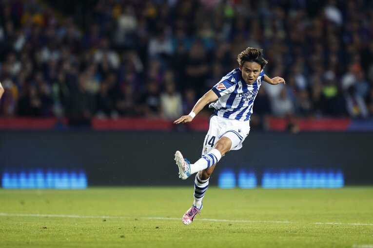 「痛いままやっても…」久保建英が休養決断バルサ戦の事実は“クロスバー直撃”だけでない「ベンチにも姿はなく」「ヤマルも代表戦でケガしたが」(11)