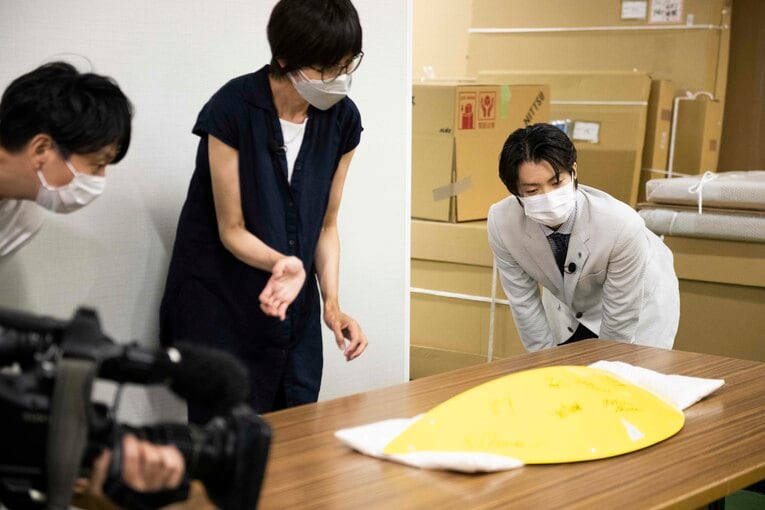 東京2020大会で使われたスポーツクライミングの器具　©Asami Enomoto