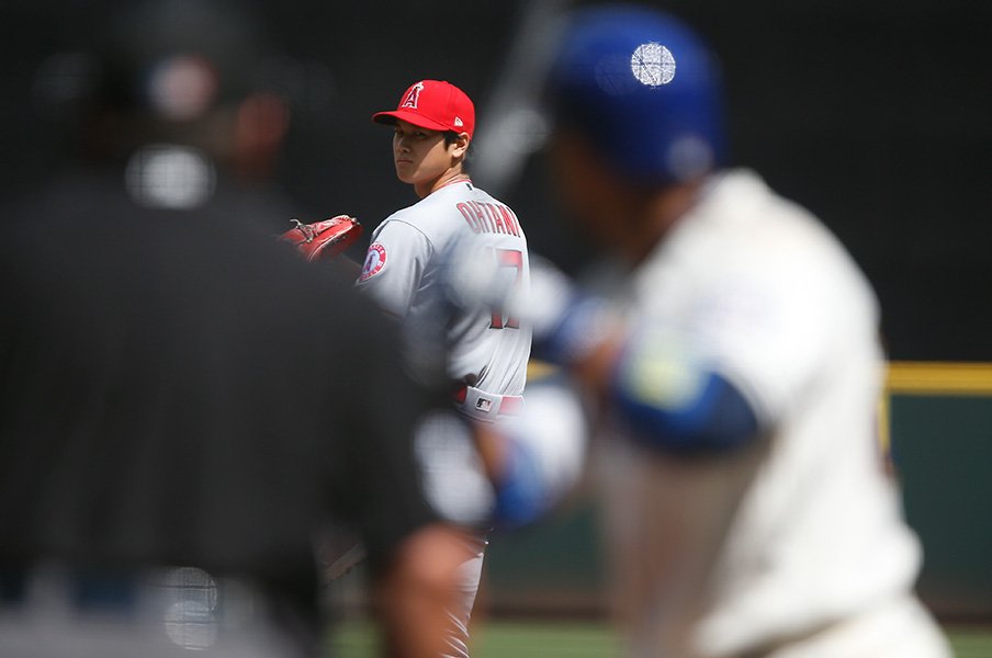 大谷翔平はMLB最先端理論も体得!フライボール革命とカーブの復権。<Number Web> photograph by Getty Images