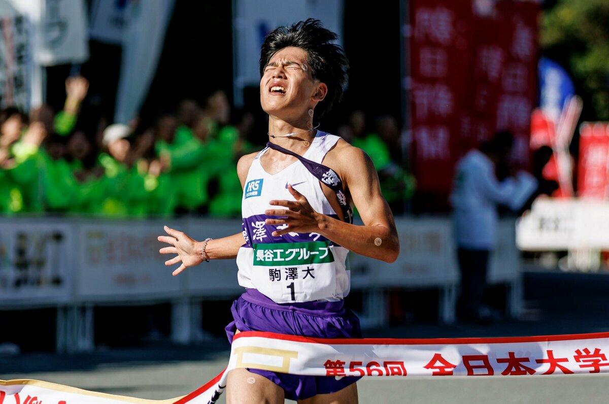 駒澤大学 泣いている場合じゃないぞ」全日本駅伝、駒澤大が涙の16位→2位の超人