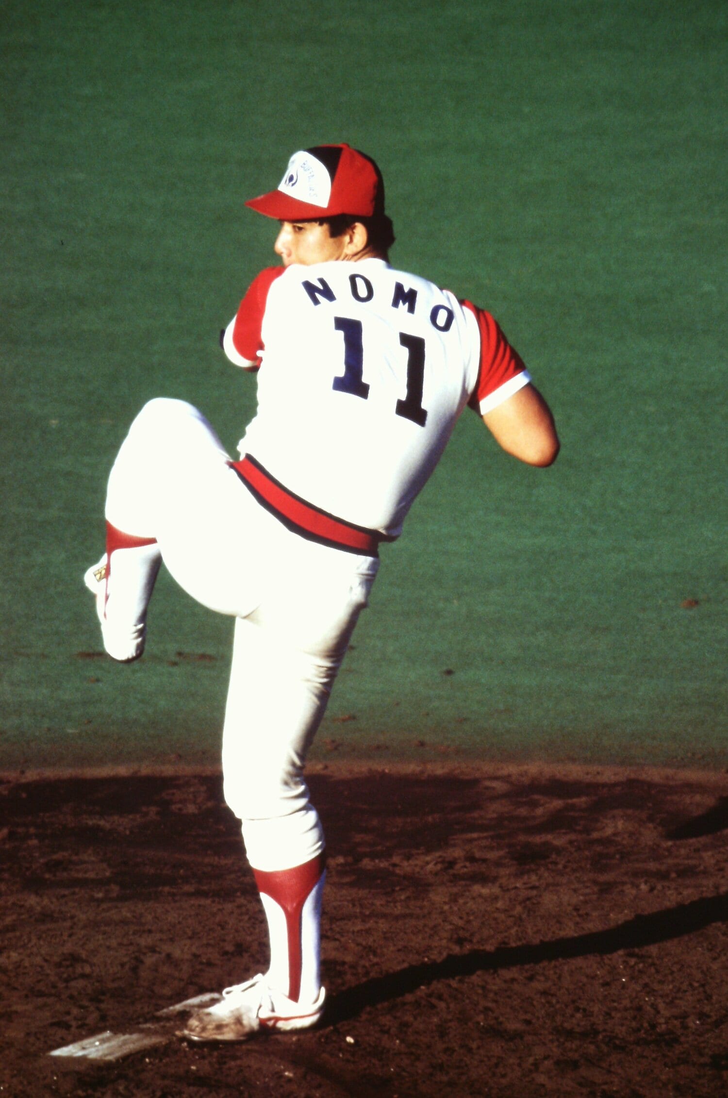 1990年、日米野球での野茂　©BUNGEISHUNJU