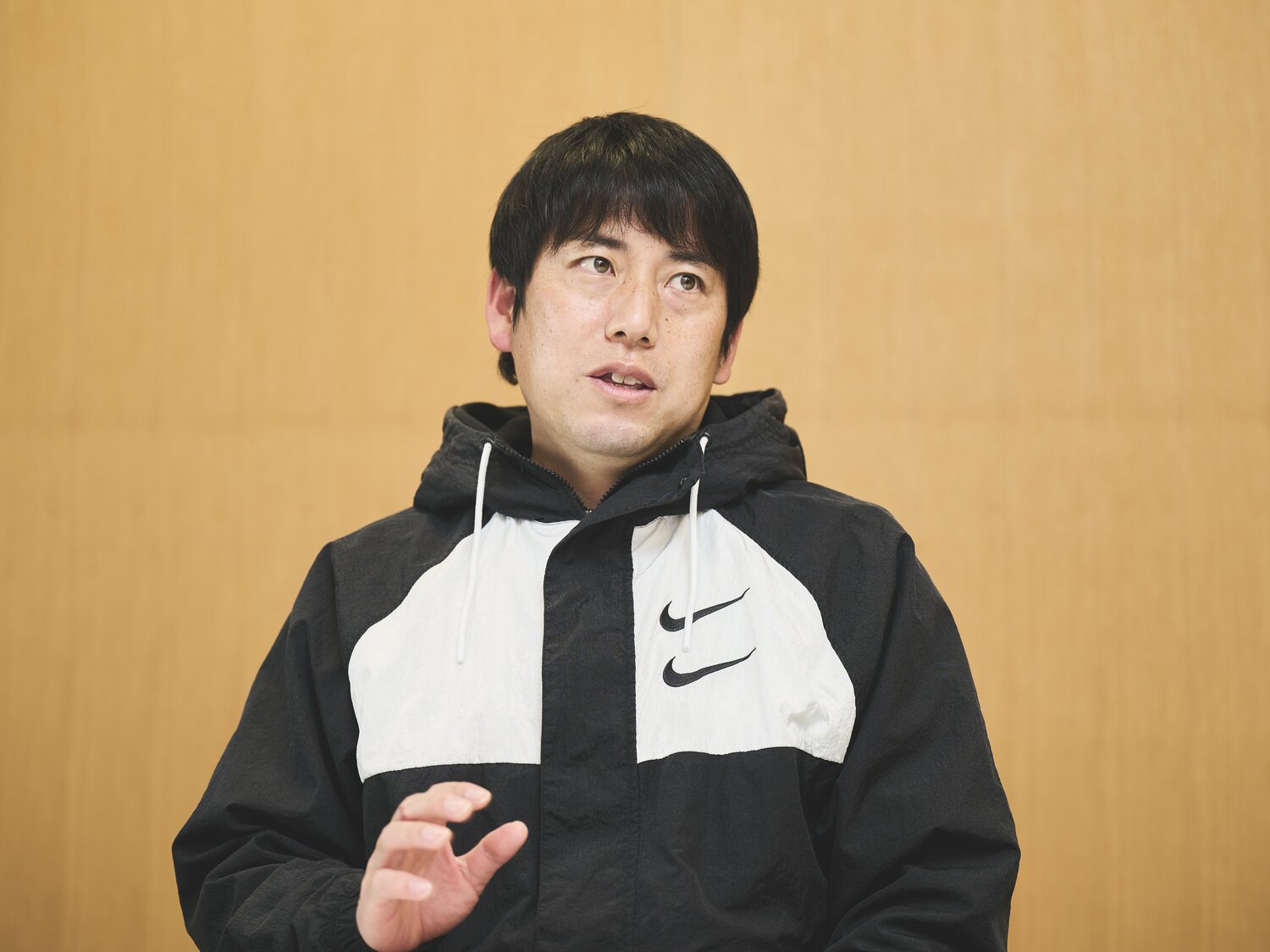 高見澤監督自身は「私は8区のリザーブで（笑）」　©Yuki Suenaga