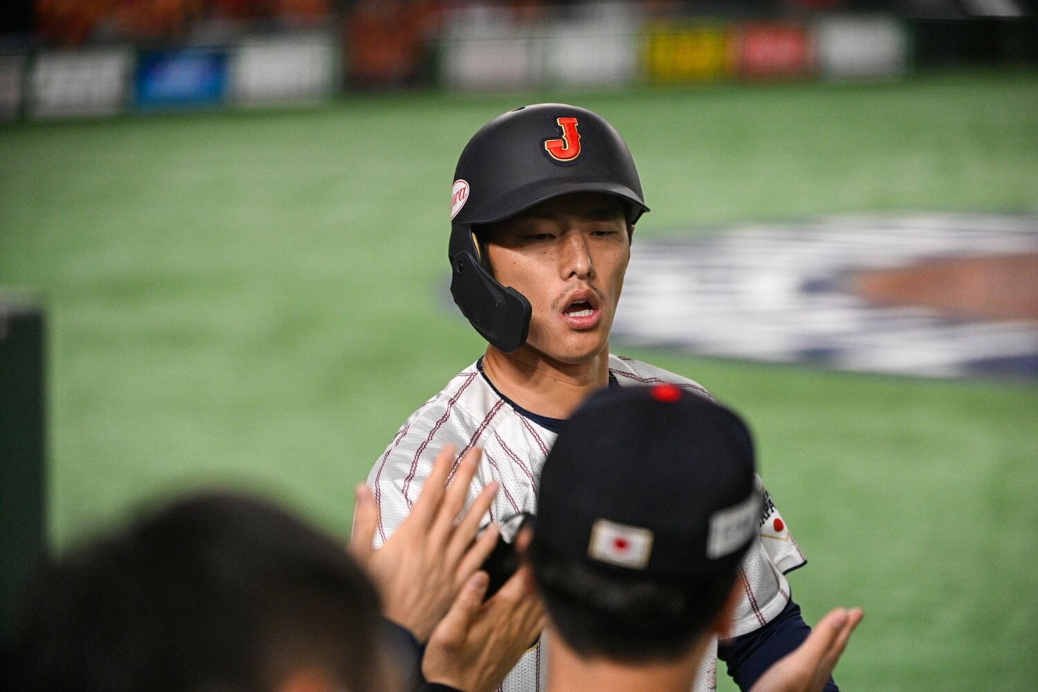 大会を通じて走攻守で技術の高さを見せつけた辰己　©︎Nanae Suzuki