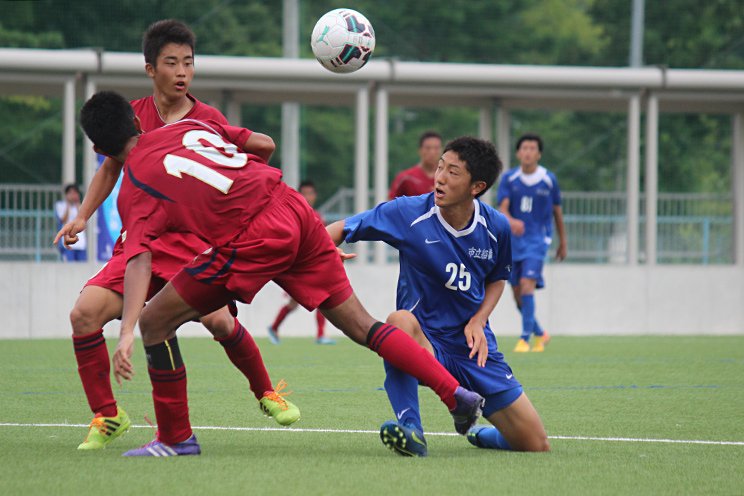 高3でメキメキと頭角を現した現・湘南ベルマーレの金子 ©Takahito Ando