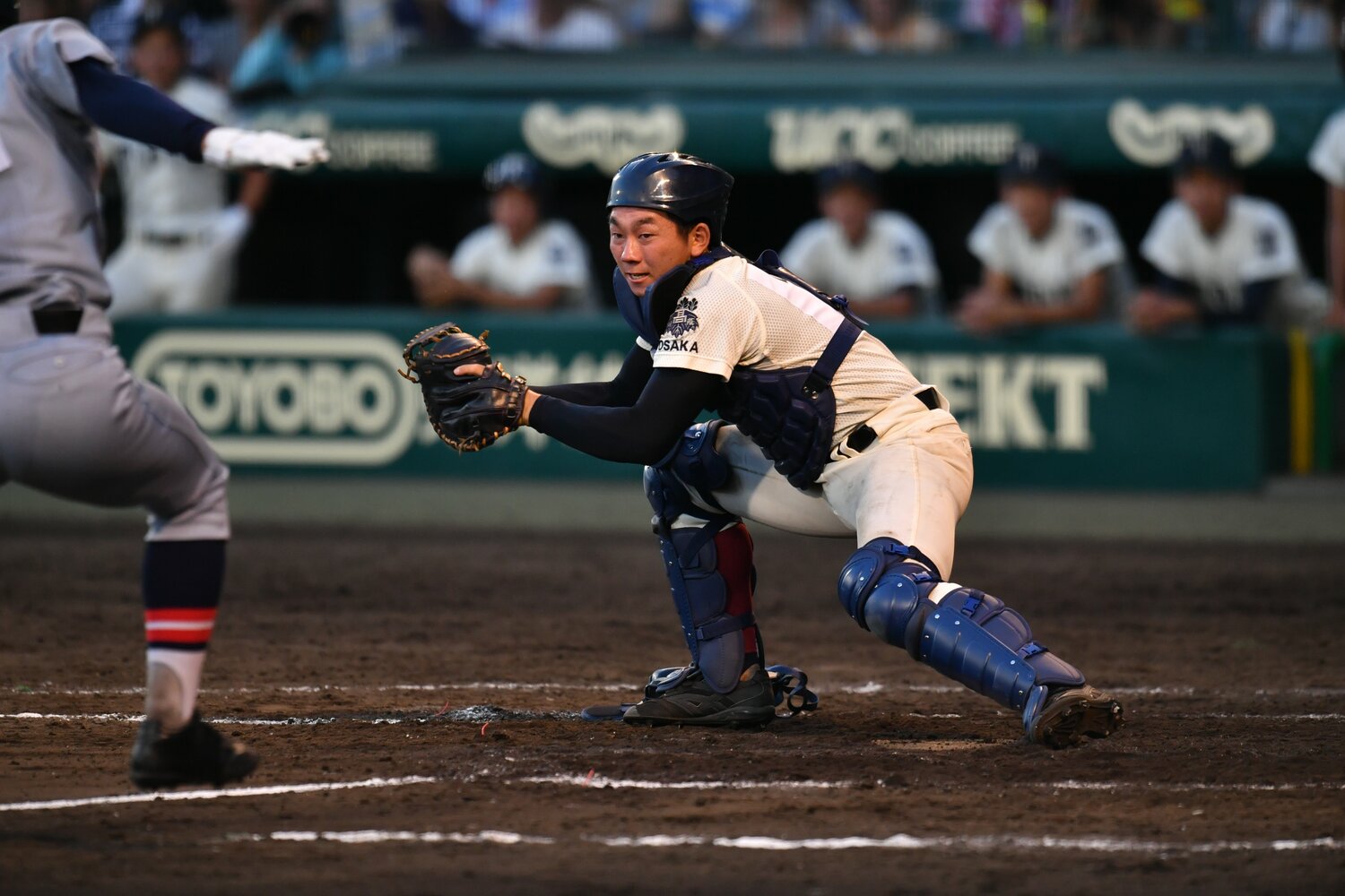 1学年上の主将・福井章吾 ©Hideki Sugiyama