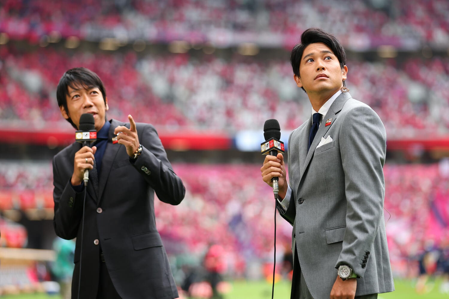 森保監督はロールモデルコーチの中村憲剛、内田篤人らともコミュニケーションを取っているそうだ　©Naoki Morita/AFLO