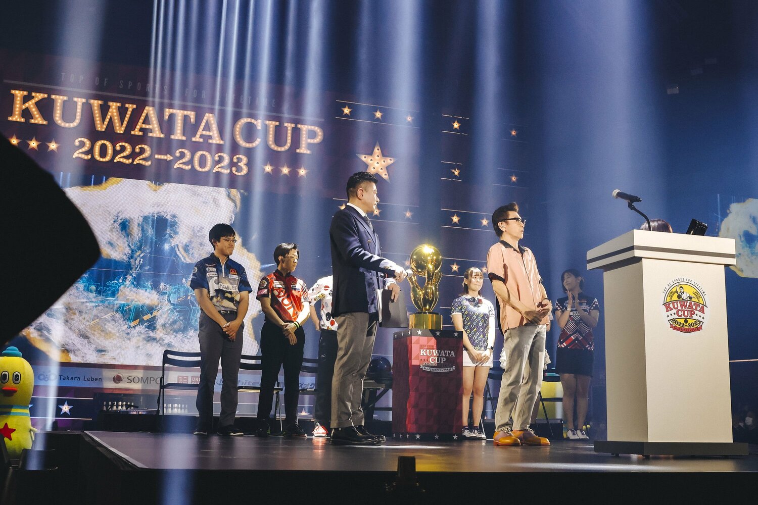 開会式での桑田さん　©Kayo Sekiguchi