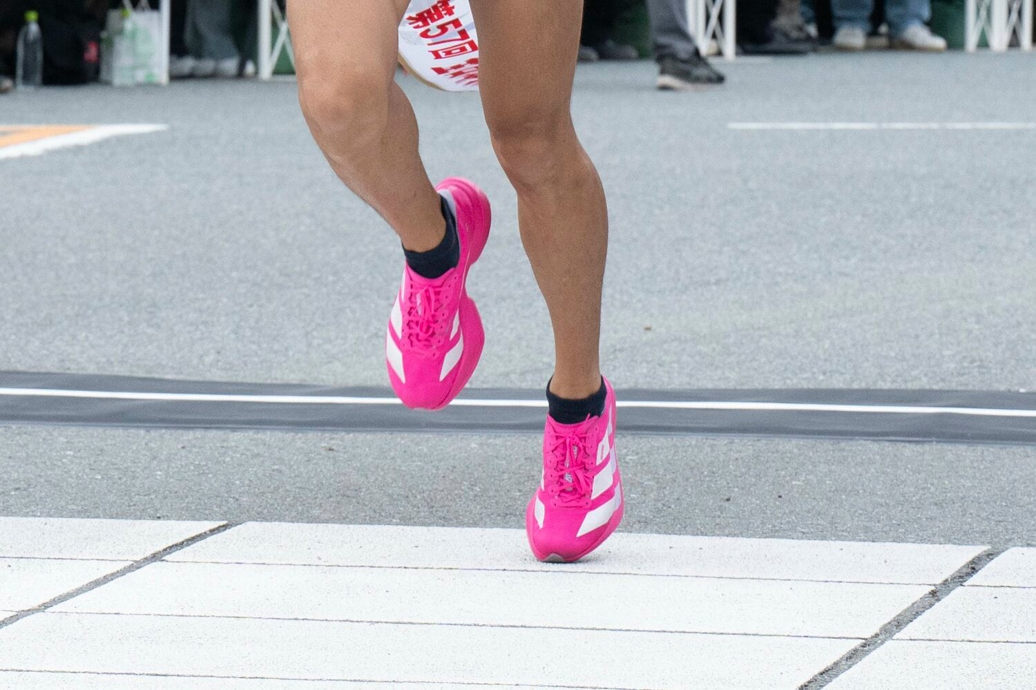 アディダスは出雲駅伝、全日本大学駅伝でもシェアを拡大していた　©Tadashi Hosoda
