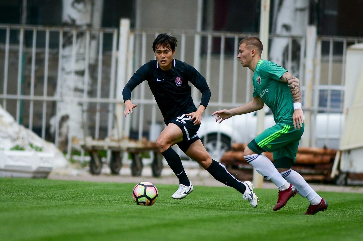 ゾリャ・ルハーンシク時代の浦田樹（本人提供）