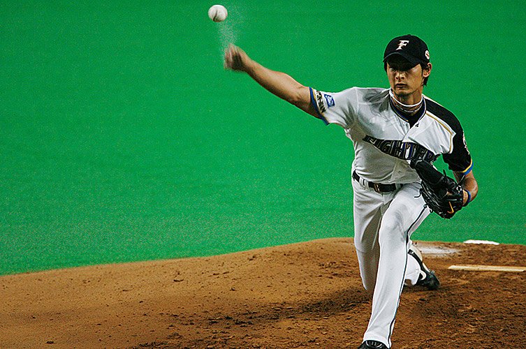 2006年日本シリーズでのダルビッシュ©Hideki Sugiyama