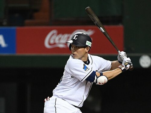 野球殿堂博物館で秋山翔吾選手シーズン新記録216安打達成時使用