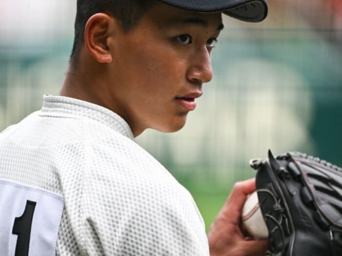2試合で被安打3…大阪桐蔭・前田悠伍は、なぜビッグ4で一人勝ちできたのか? 近江の打者が語った“他のピッチャーとの明確な違い”<Number Web> photograph by Nanae Suzuki