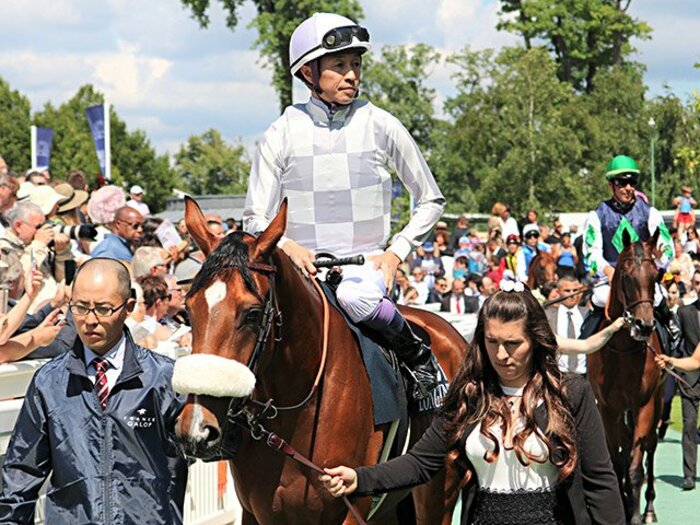 武豊とルメールがフランスで挑んだ、凱旋門賞より人気の3歳牝馬GIとは。＜Number Web＞ photograph by Satoshi Hiramatsu