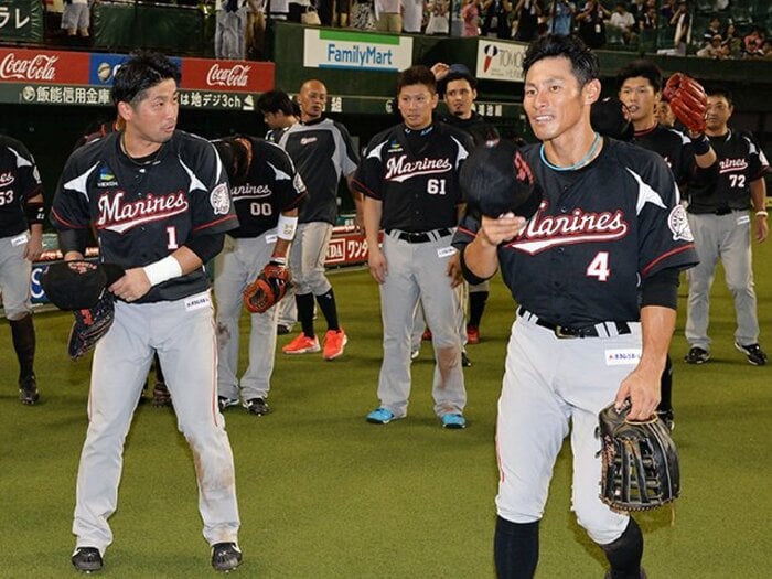 下克上2015は荻野貴司の足が起こす?ロッテファンが待ち続けた男の復活。<Number Web> photograph by NIKKAN SPORTS