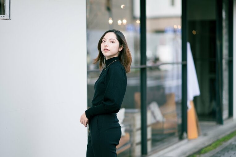 高校卒業後はクイーンズ駅伝2連覇中だったパナソニックへ。引退後の現在はモデルとして活動する　©Miki Fukano