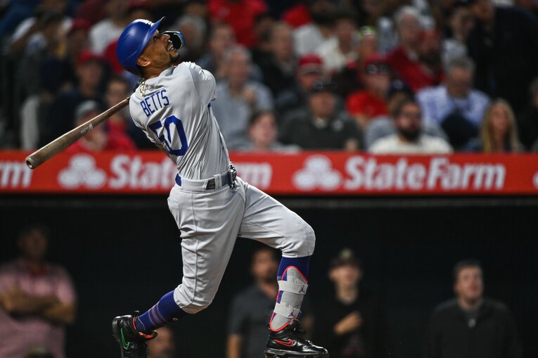 大谷の同僚となるドジャース選手たち。ムーキー・ベッツ。メジャー屈指の強打者　©Nanae Suzuki