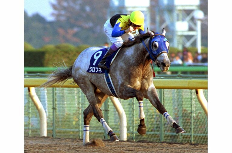 武蔵野ステークスに続きジャパンカップダートも圧勝したクロフネはその後種牡馬としても活躍した ／ photograph by Sankei Shimbun