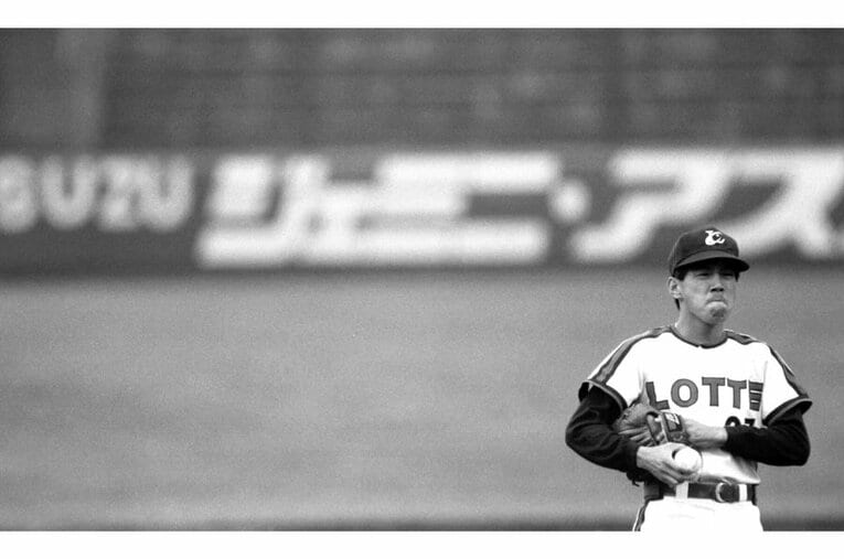 ロッテでセーブ王を獲得した牛島©MakotoKemizaki