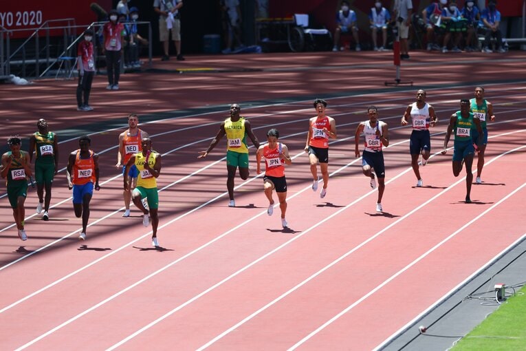 “9秒台が4人でハイレベル”と言われた陸上短距離勢は東京五輪に何を感じたか 「世界に置いていかれている感じがしました」(6)